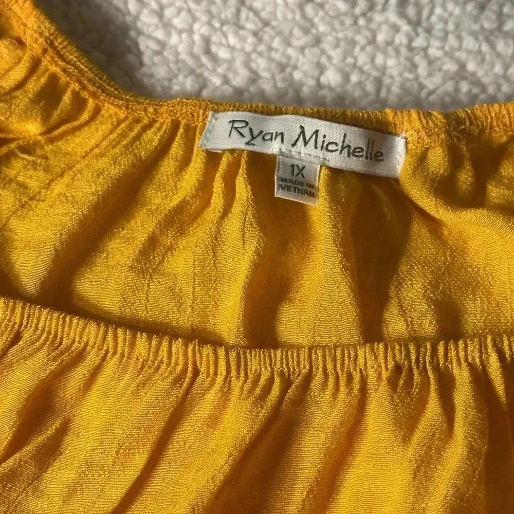 Ryan Michelle Women’s Top size 1X - Picture 3 of 9